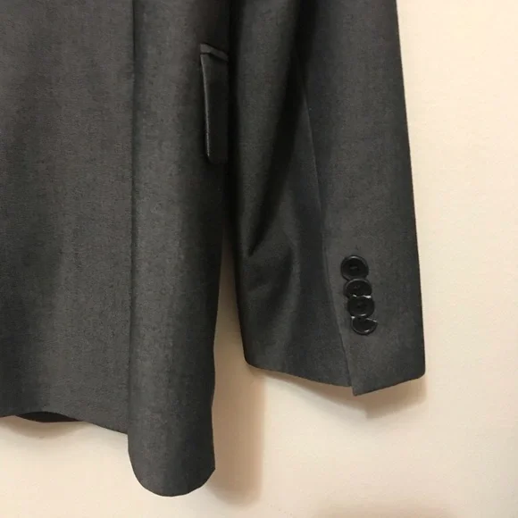 John Varvatos Gray 2 Button Blazer 38S